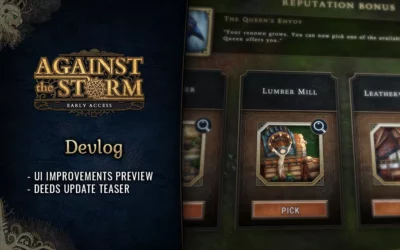 Devlog – Updated UI preview and Deeds Update teaser
