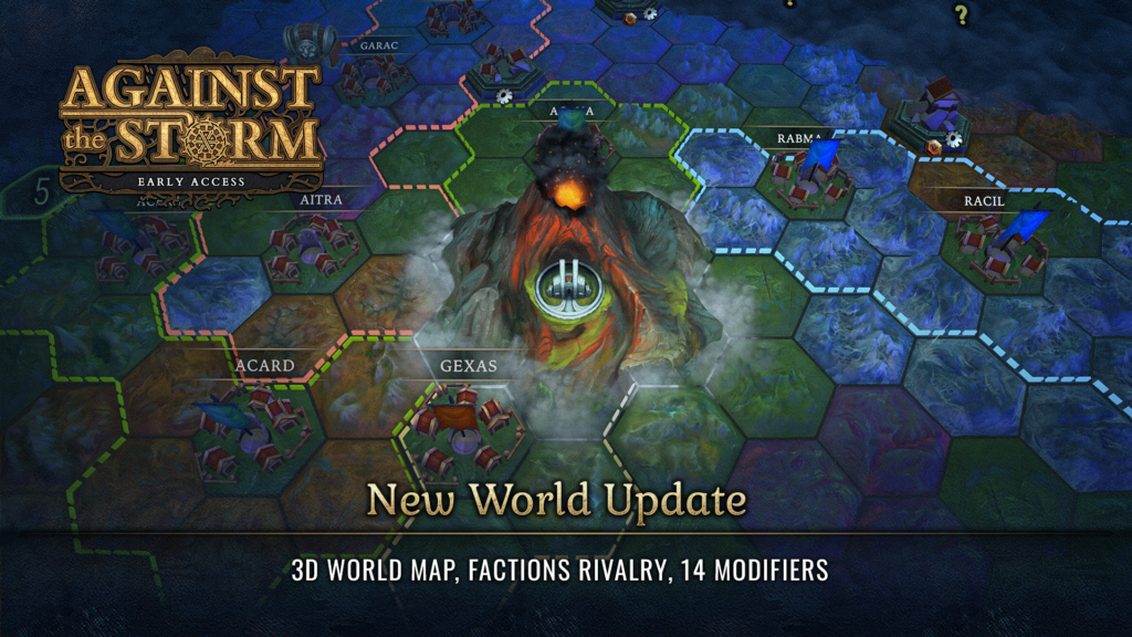 Update Explore the New World and compete with factions!